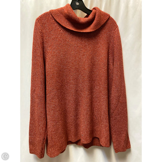 Sweater By Lane Bryant In Coral, Size: 1x