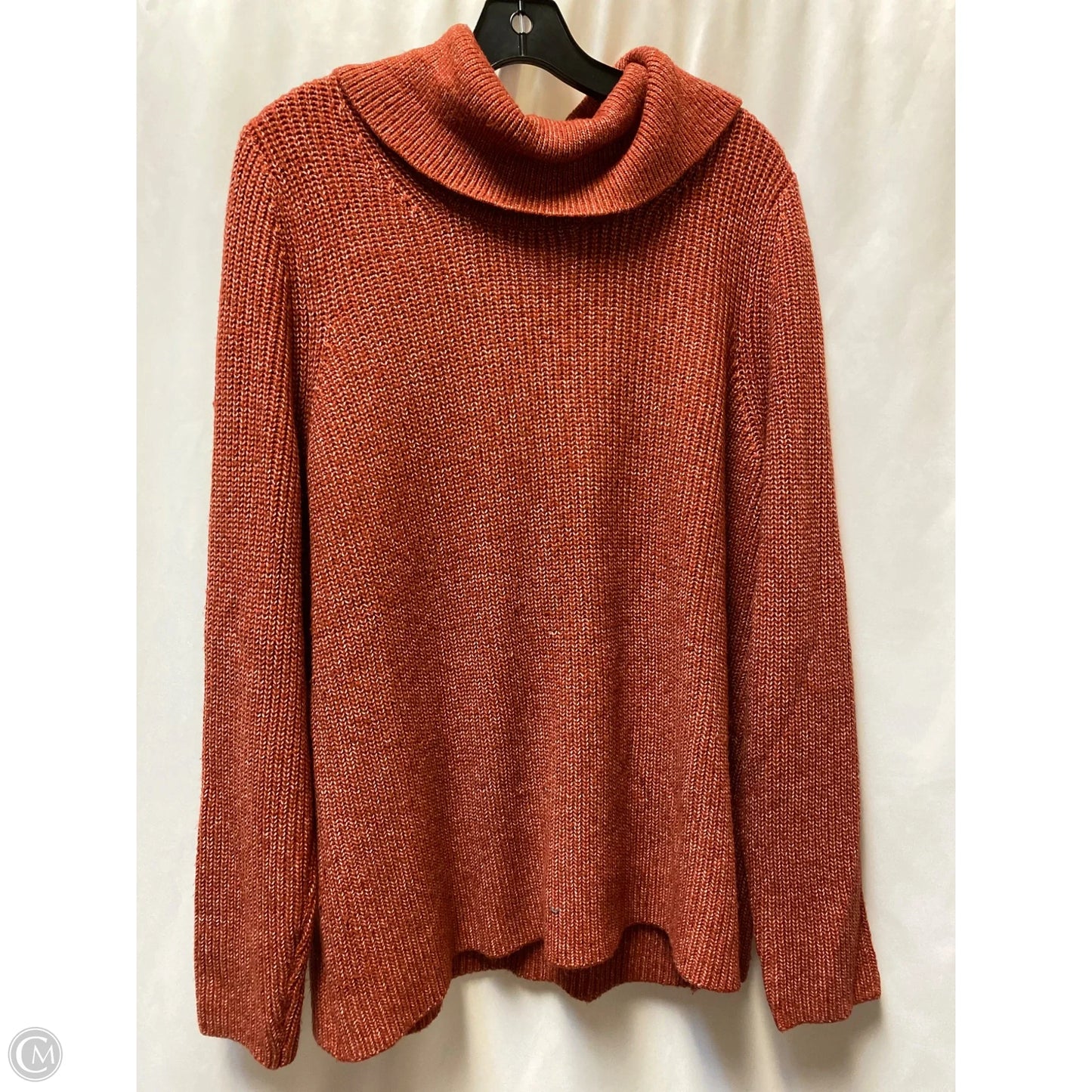 Sweater By Lane Bryant In Coral, Size: 1x