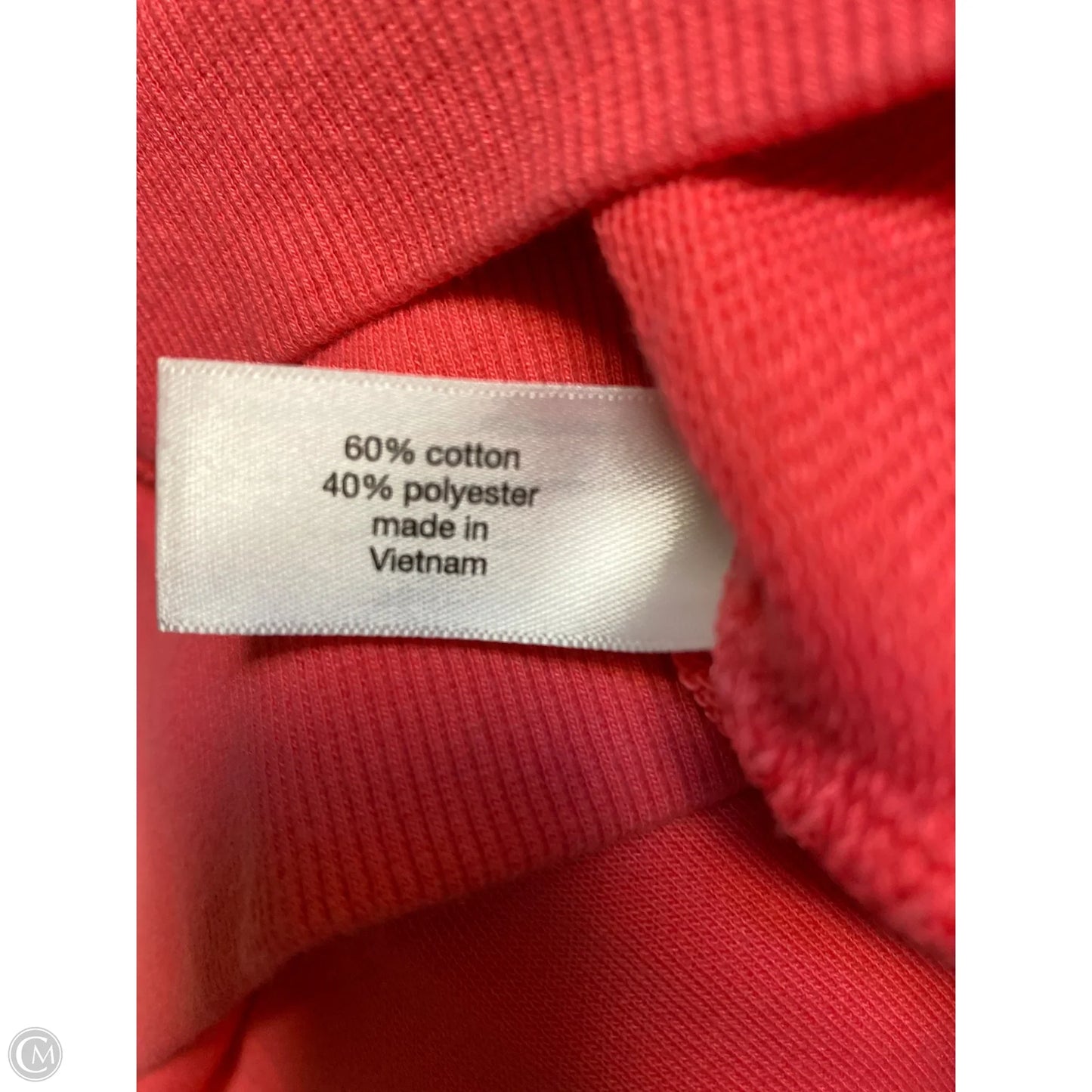 Sweatshirt Crewneck By Livi Active In Pink, Size: L