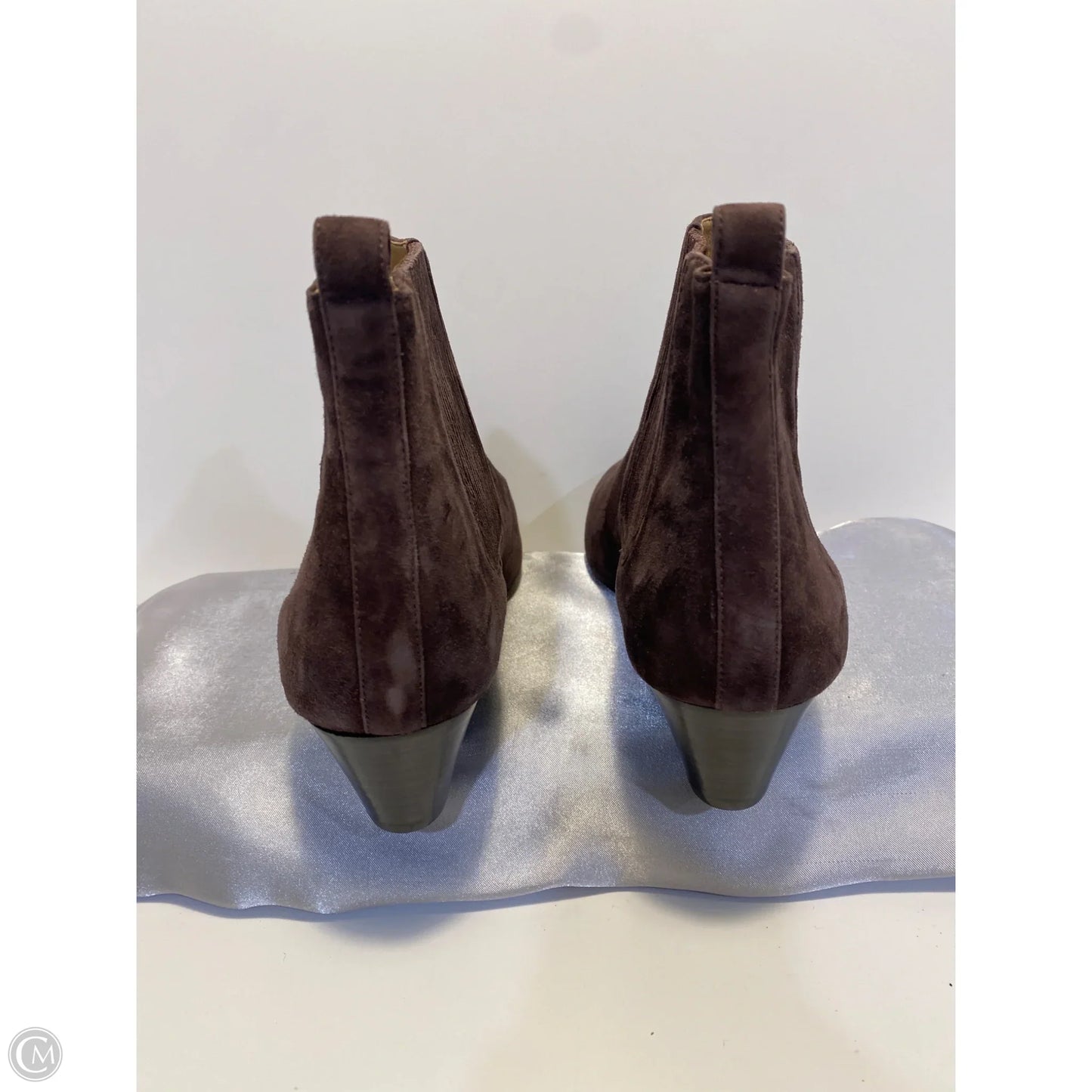 Boots Ankle Flats By Talbots In Purple, Size: 10