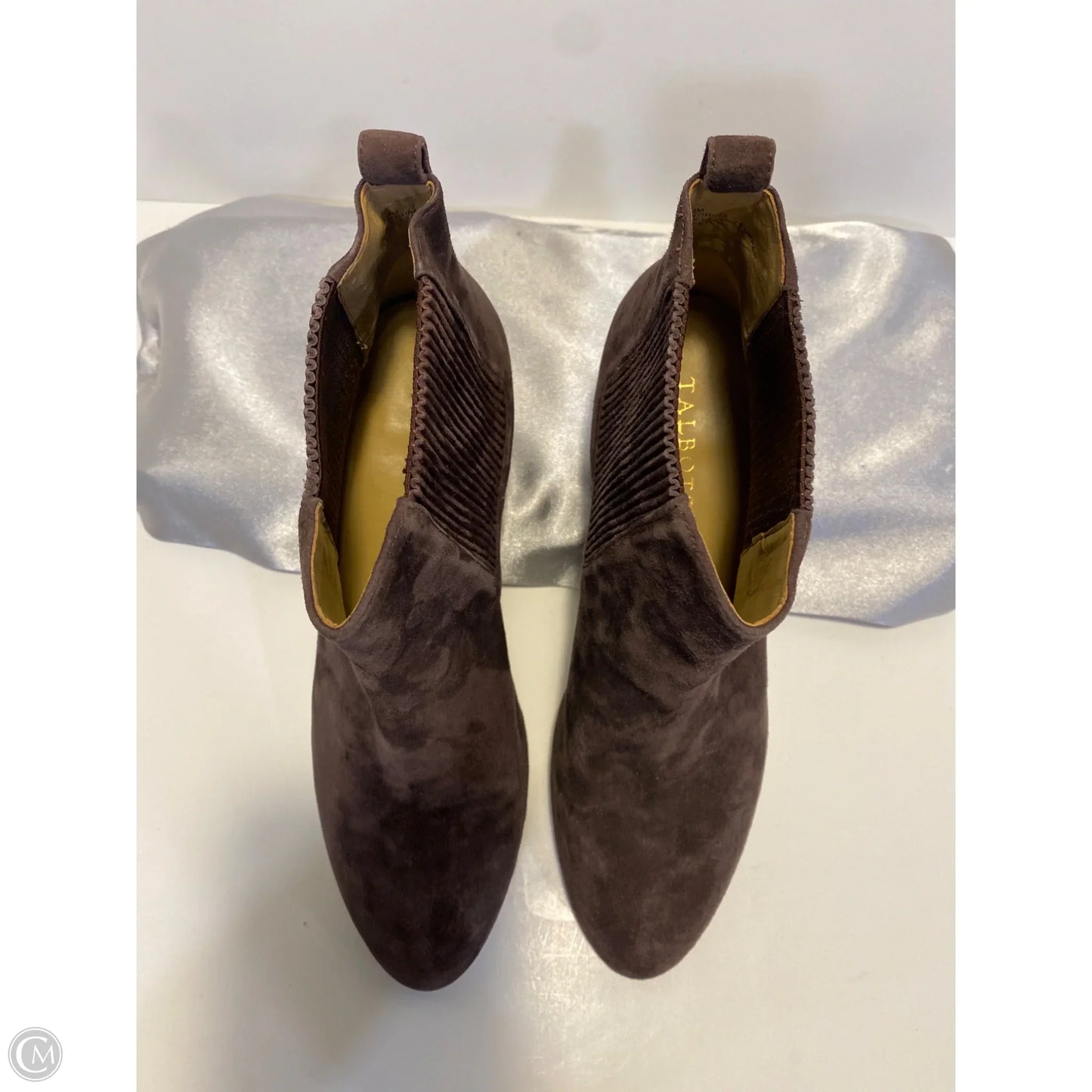 Boots Ankle Flats By Talbots In Purple, Size: 10