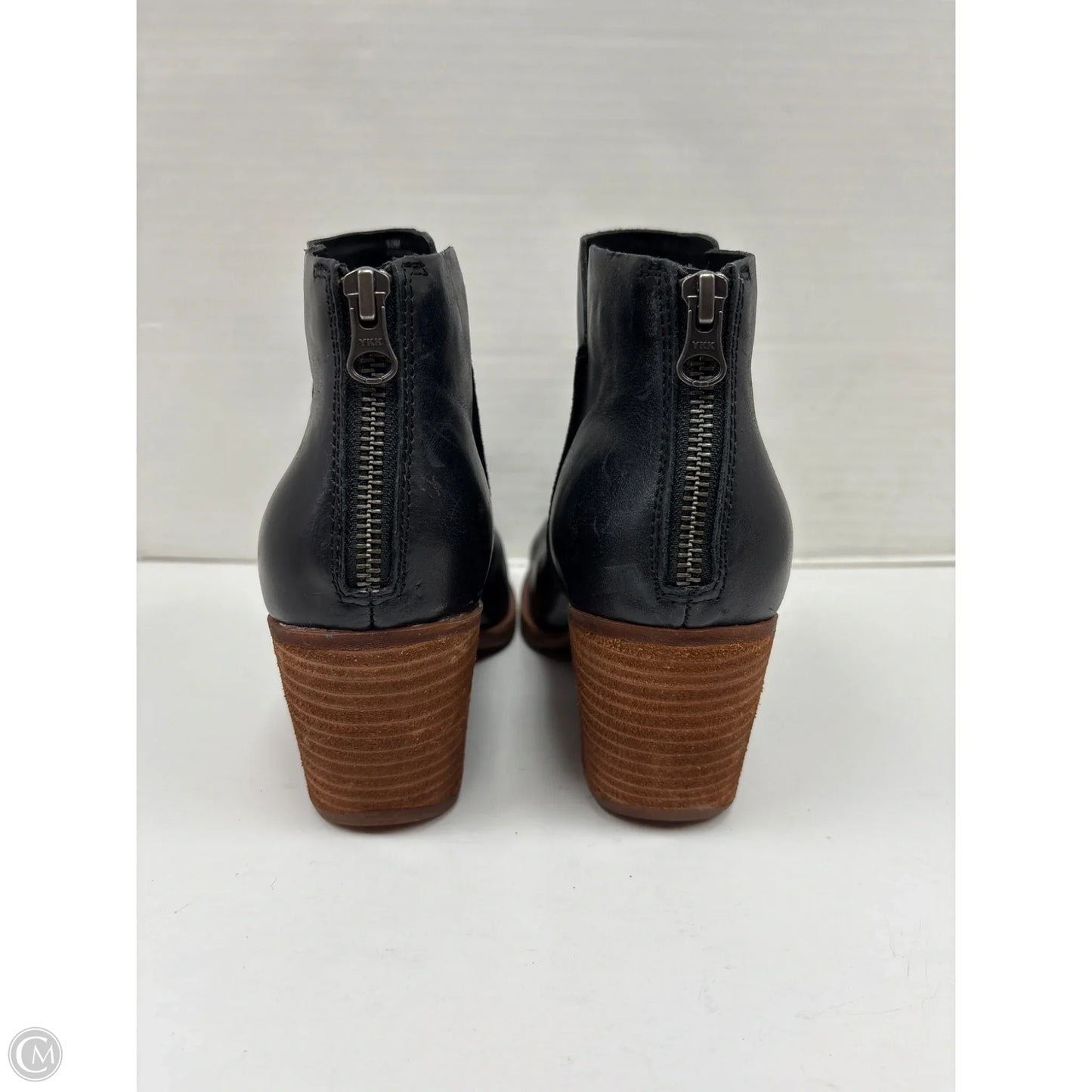 Boots Ankle Heels By Kork Ease In Black, Size: 10