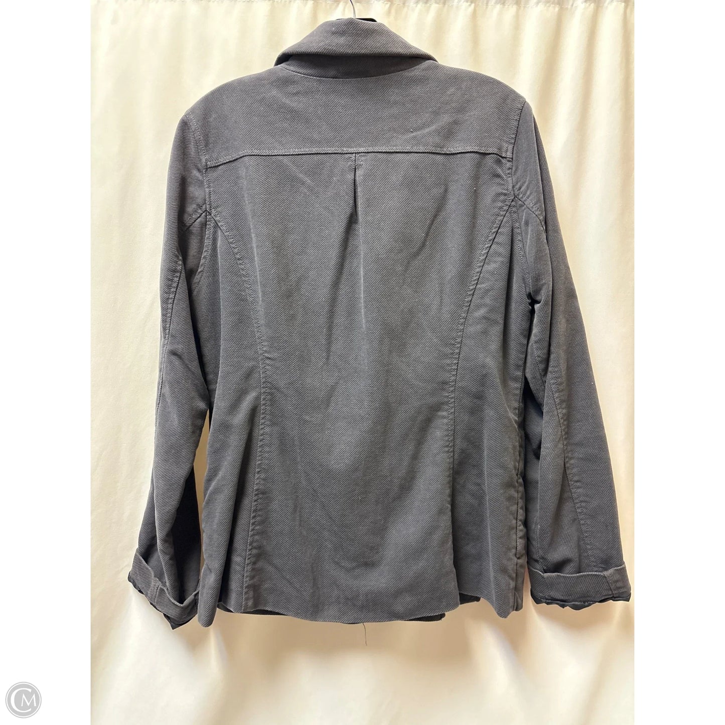 Coat Peacoat By Mossimo In Grey, Size: L