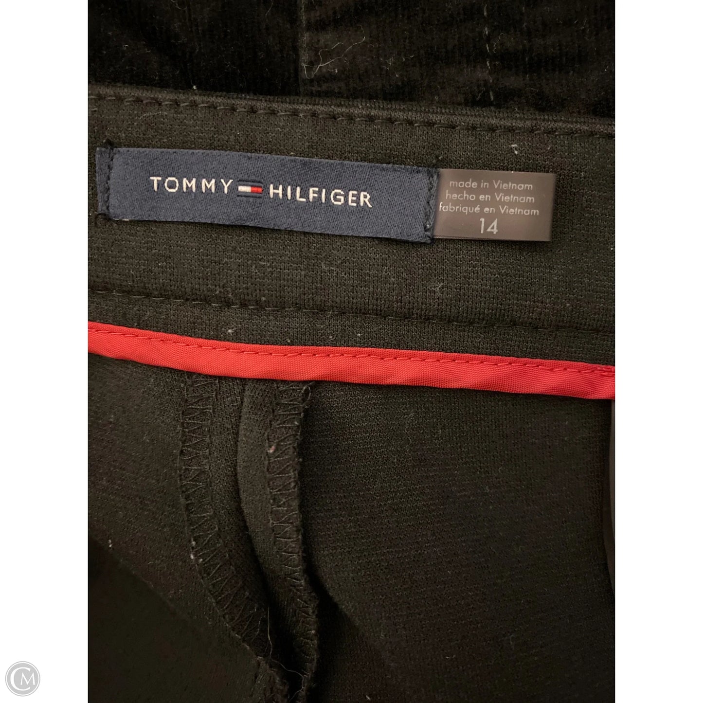 Pants Dress By Tommy Hilfiger In Black, Size: 14