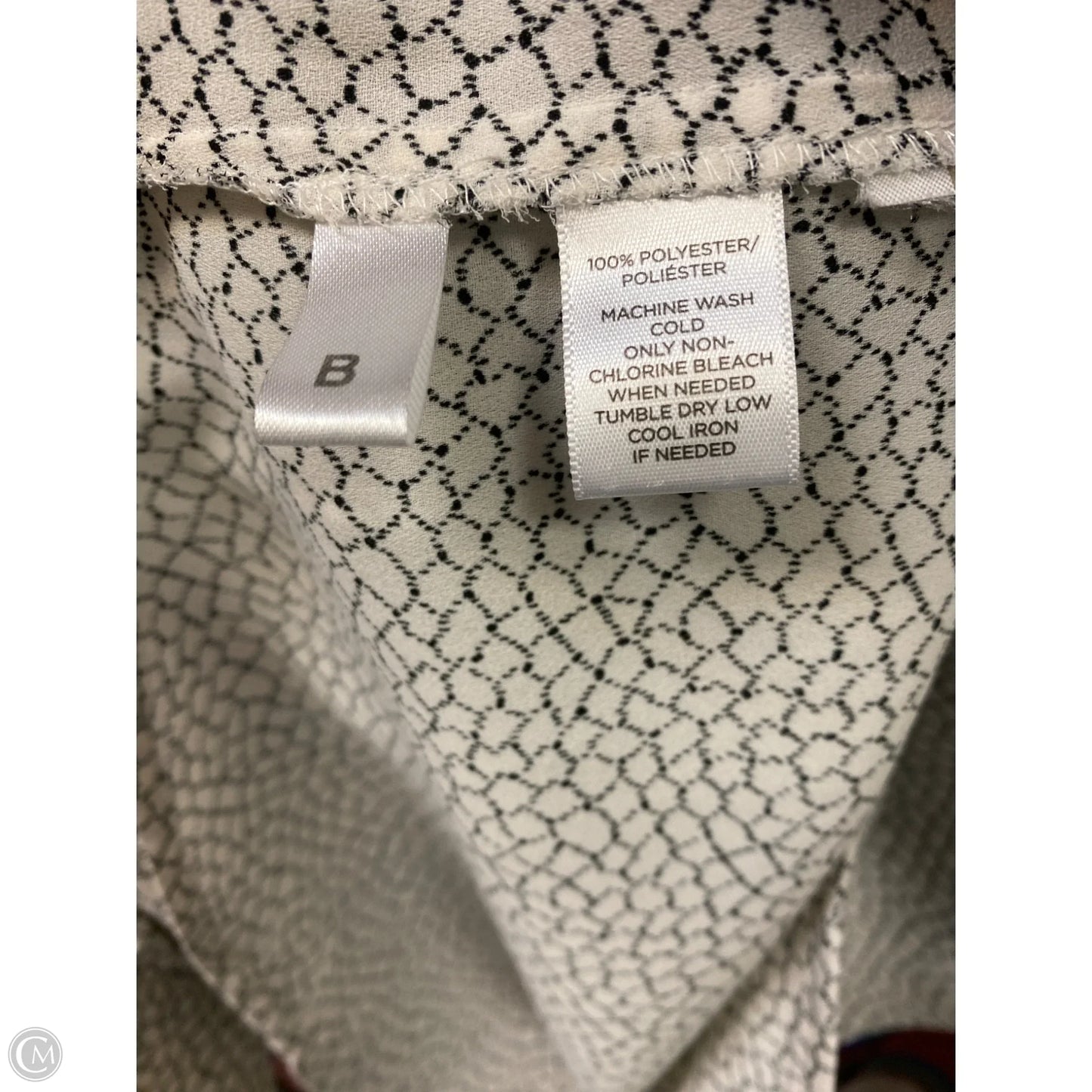 Top Long Sleeve By Loft In White, Size: L