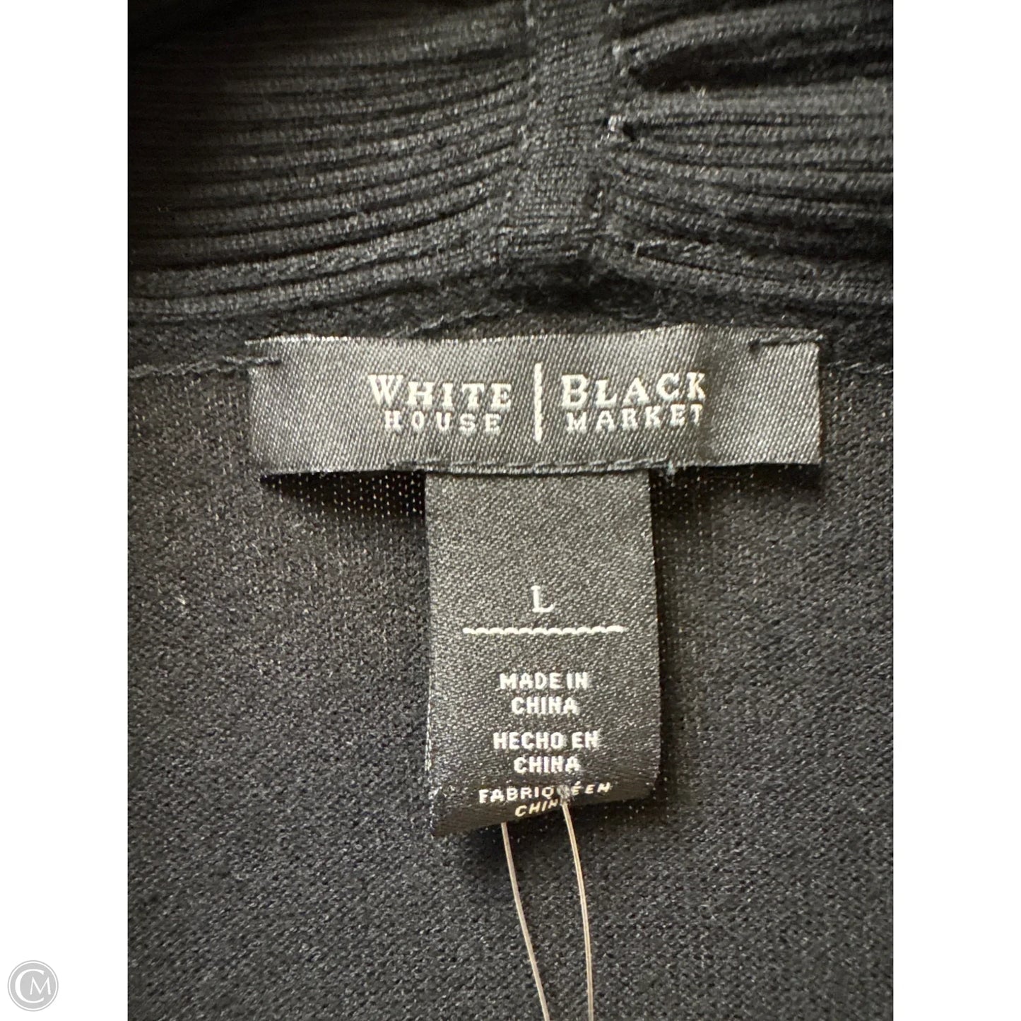 Cardigan By White House Black Market In Black, Size: L