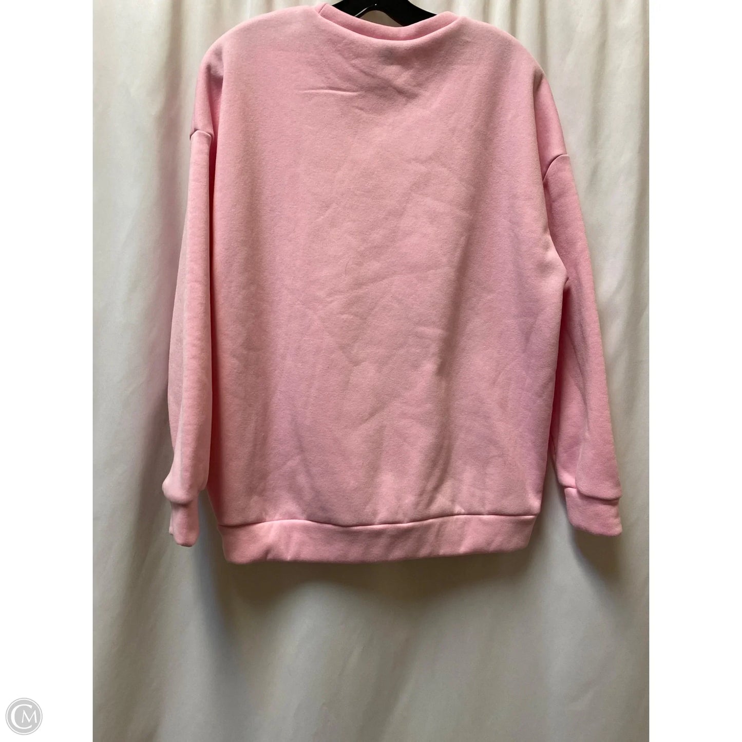 Sweatshirt Collar By Shein In Pink, Size: Xs