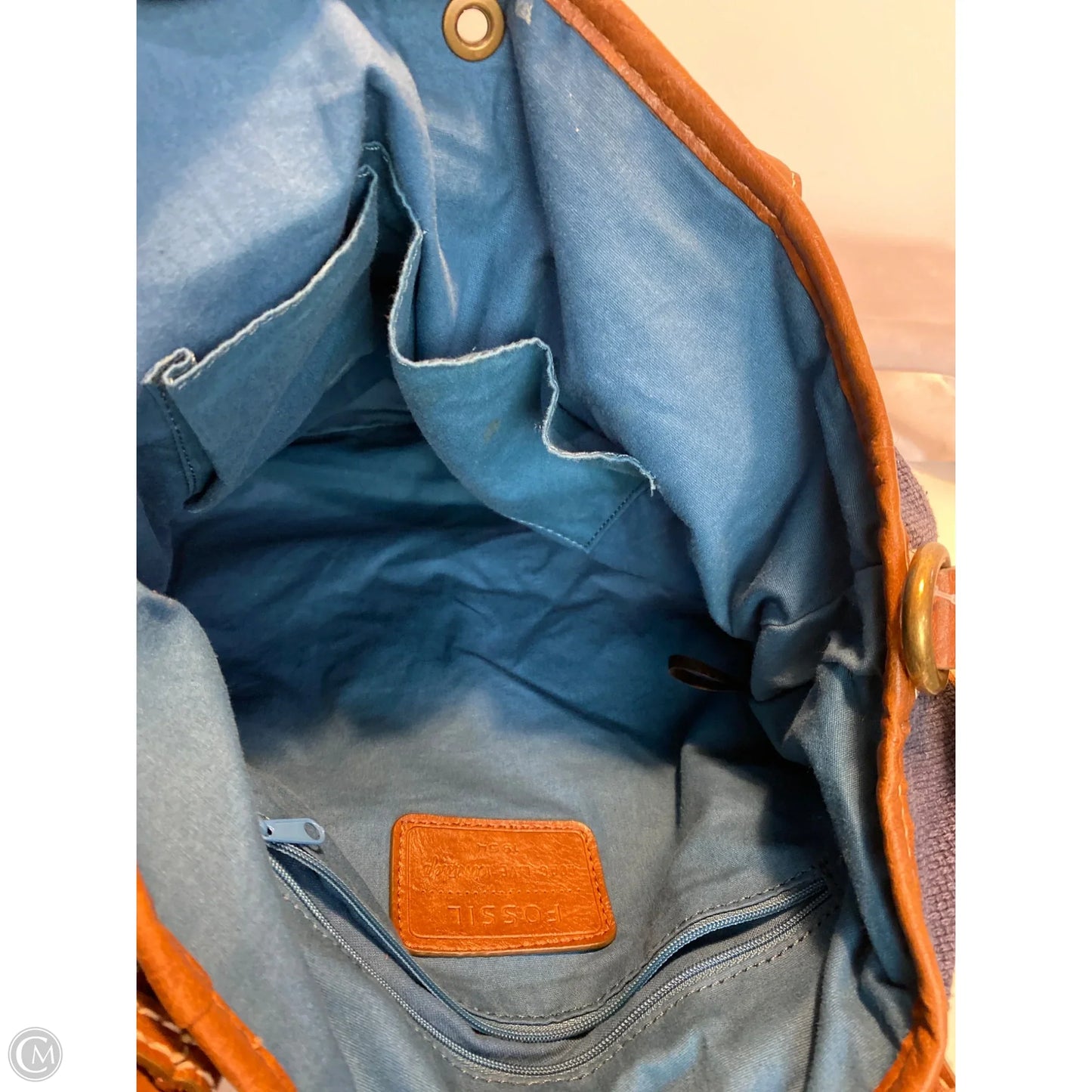 Handbag By Fossil, Size: Large