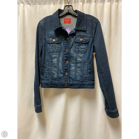 Jacket Denim By Elle In Blue Denim, Size: S
