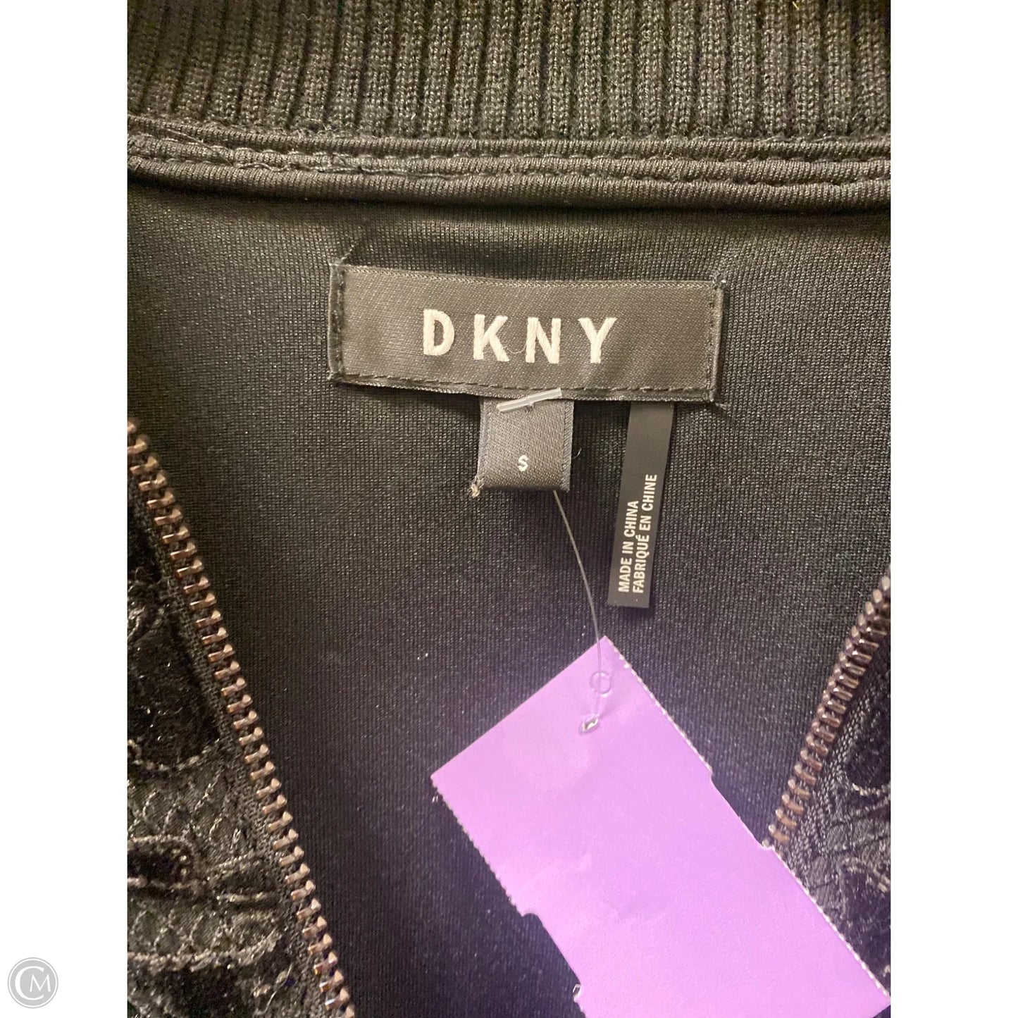 Jacket Other By Dkny In Black, Size: S
