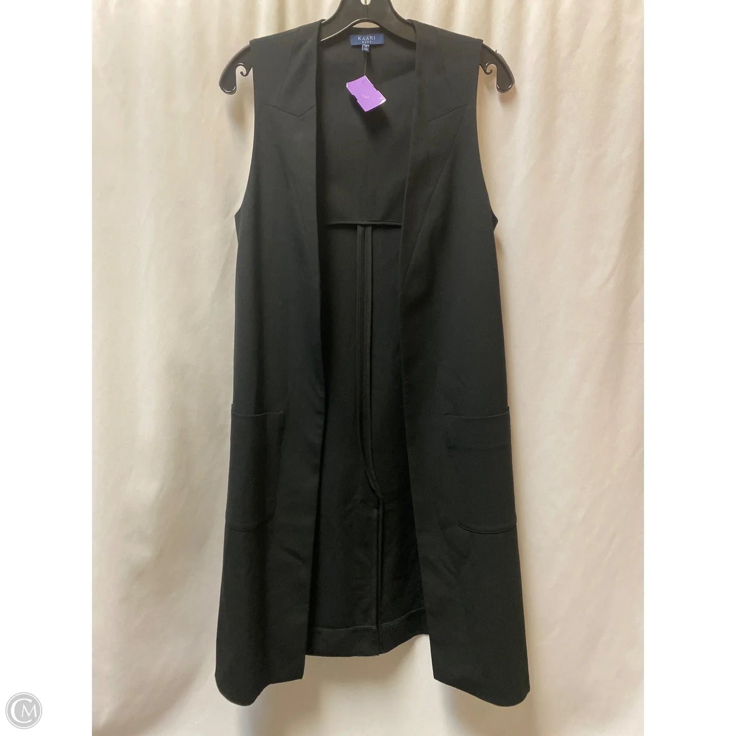 Vest Other By Kaari Blue In Black, Size: S