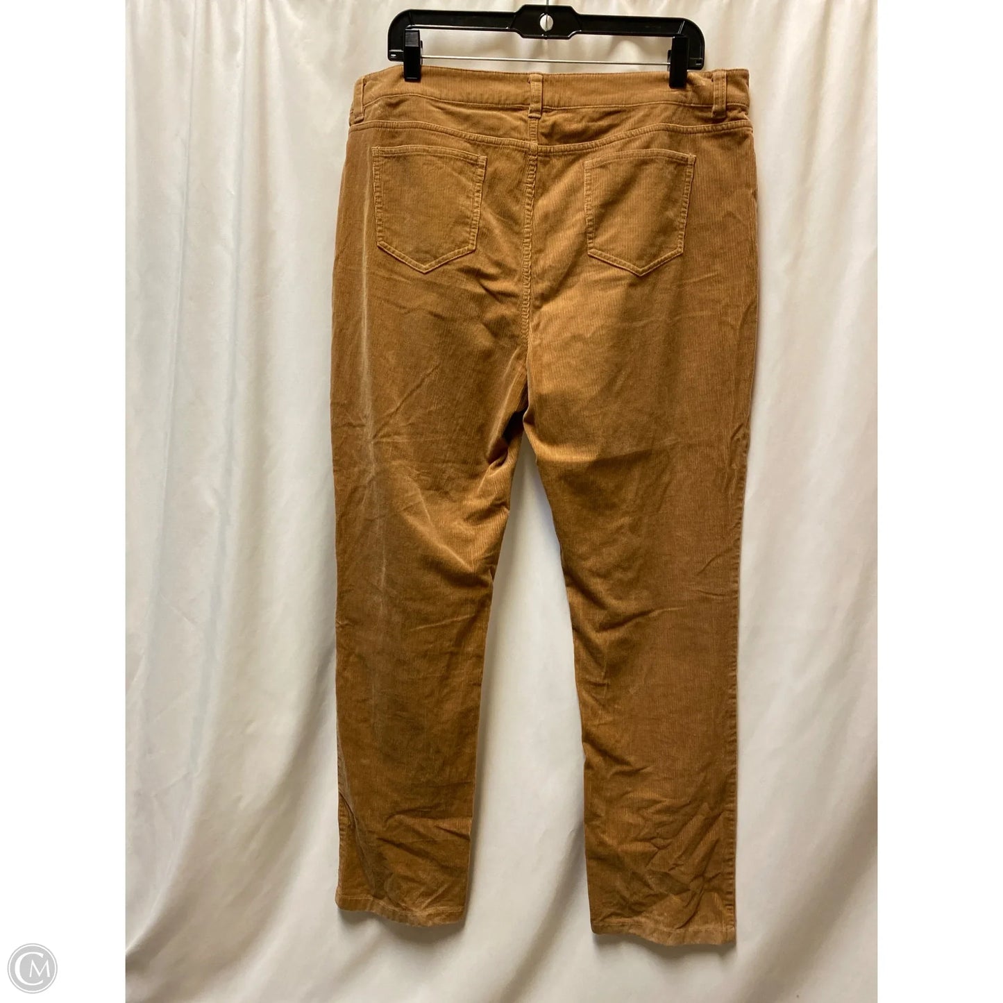 Pants Corduroy By Brooks Brothers In Brown, Size: 16