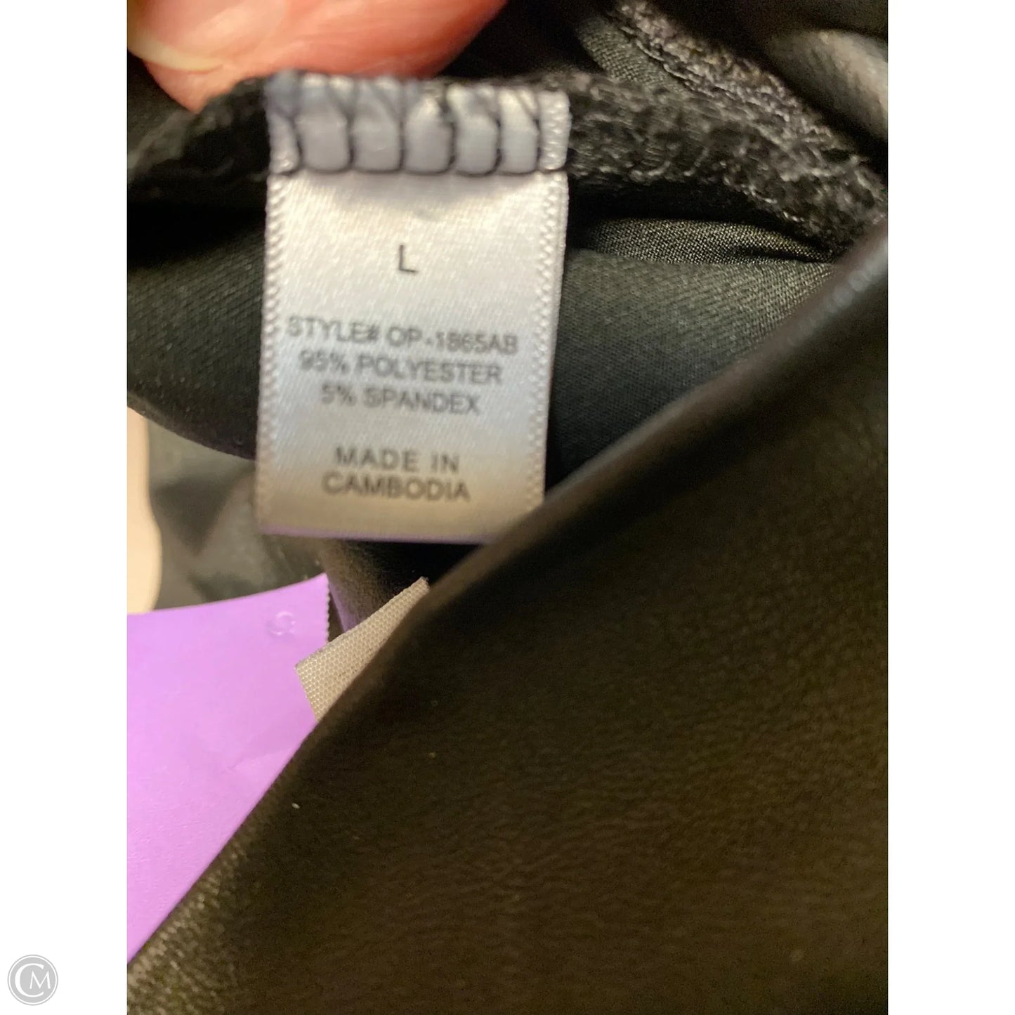 Pants Leggings By Zenana Outfitters In Black, Size: L