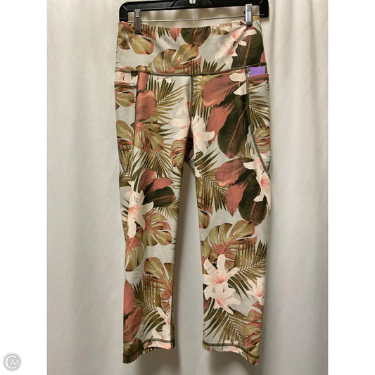 Athletic Leggings By Old Navy In Pink, Size: L