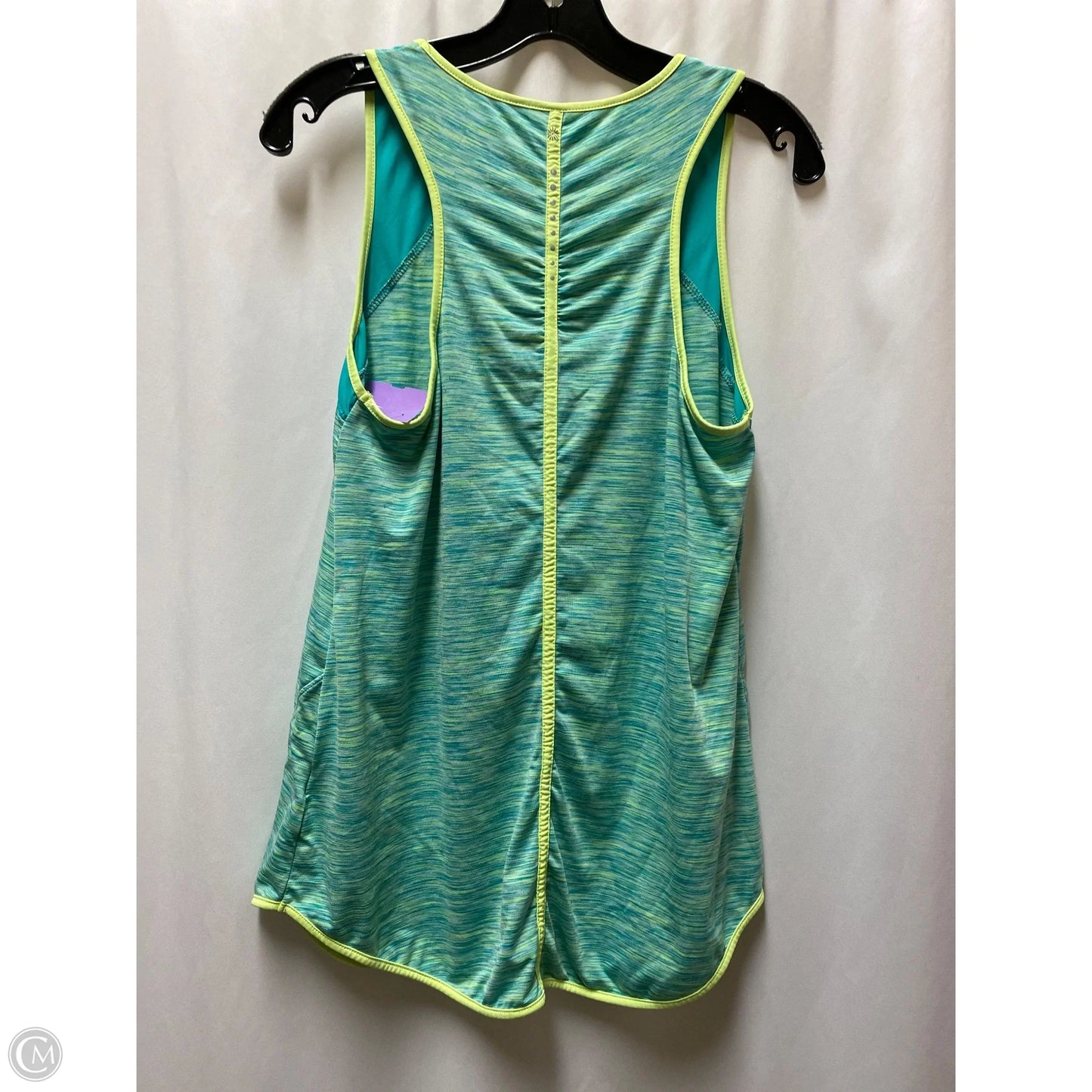 Athletic Tank Top By Clothes Mentor In Green, Size: L