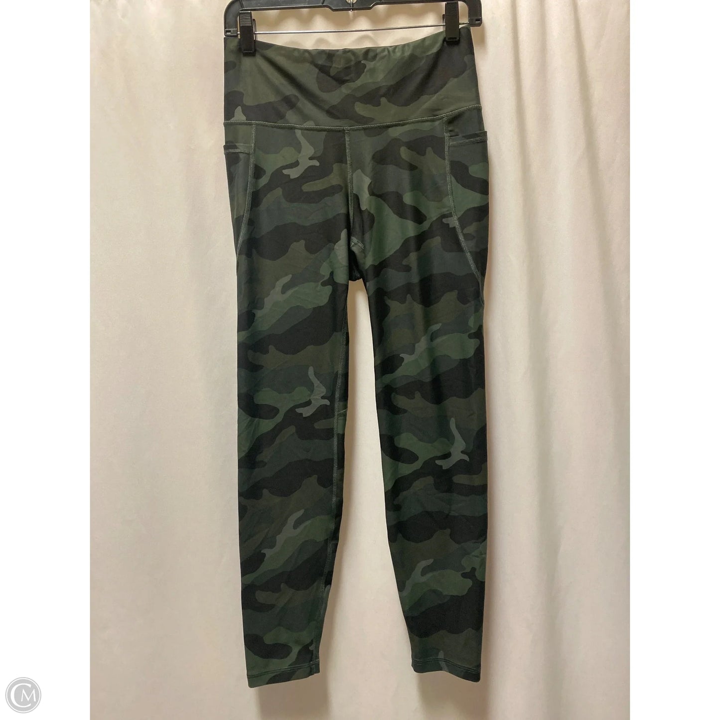 Athletic Leggings By Old Navy In Green, Size: L