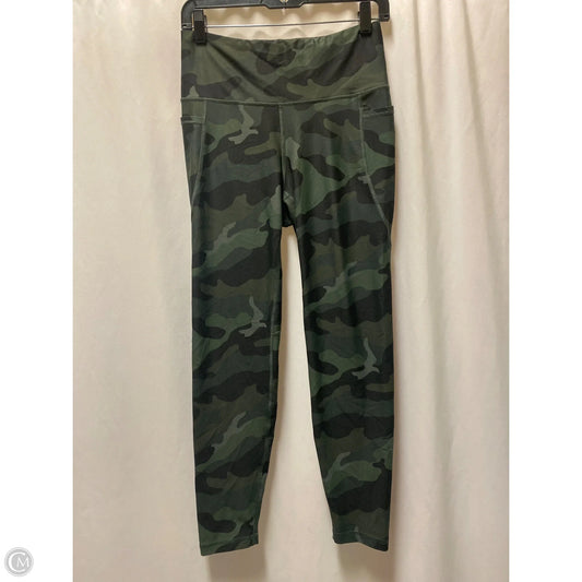 Athletic Leggings By Old Navy In Green, Size: L