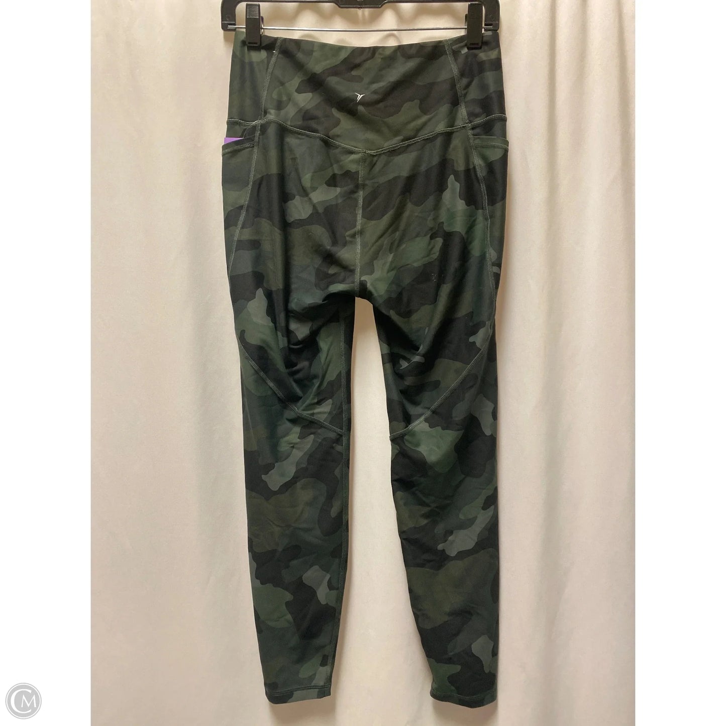 Athletic Leggings By Old Navy In Green, Size: L
