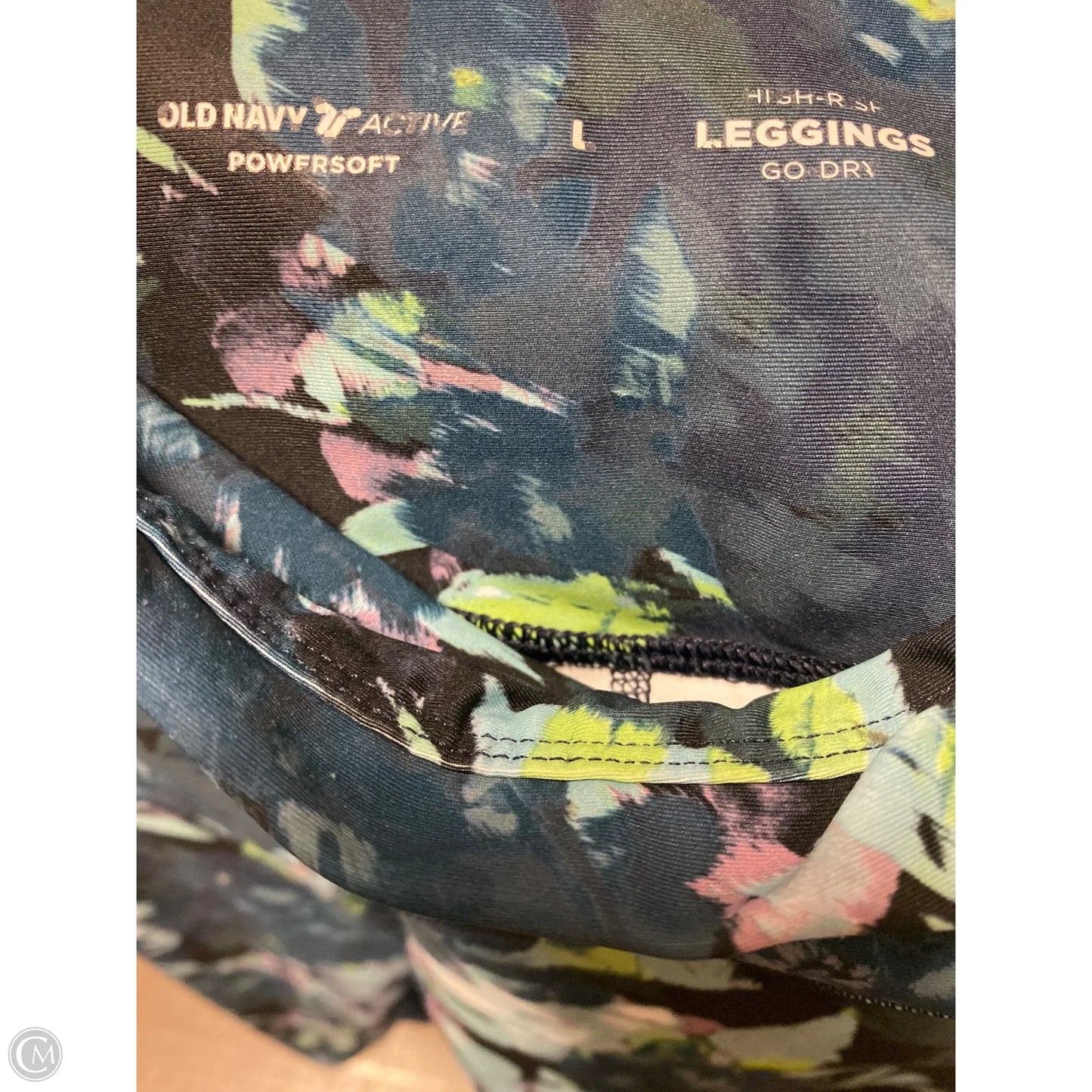 Athletic Leggings By Old Navy In Blue, Size: L