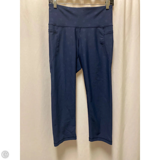 Athletic Leggings By Old Navy In Navy, Size: L