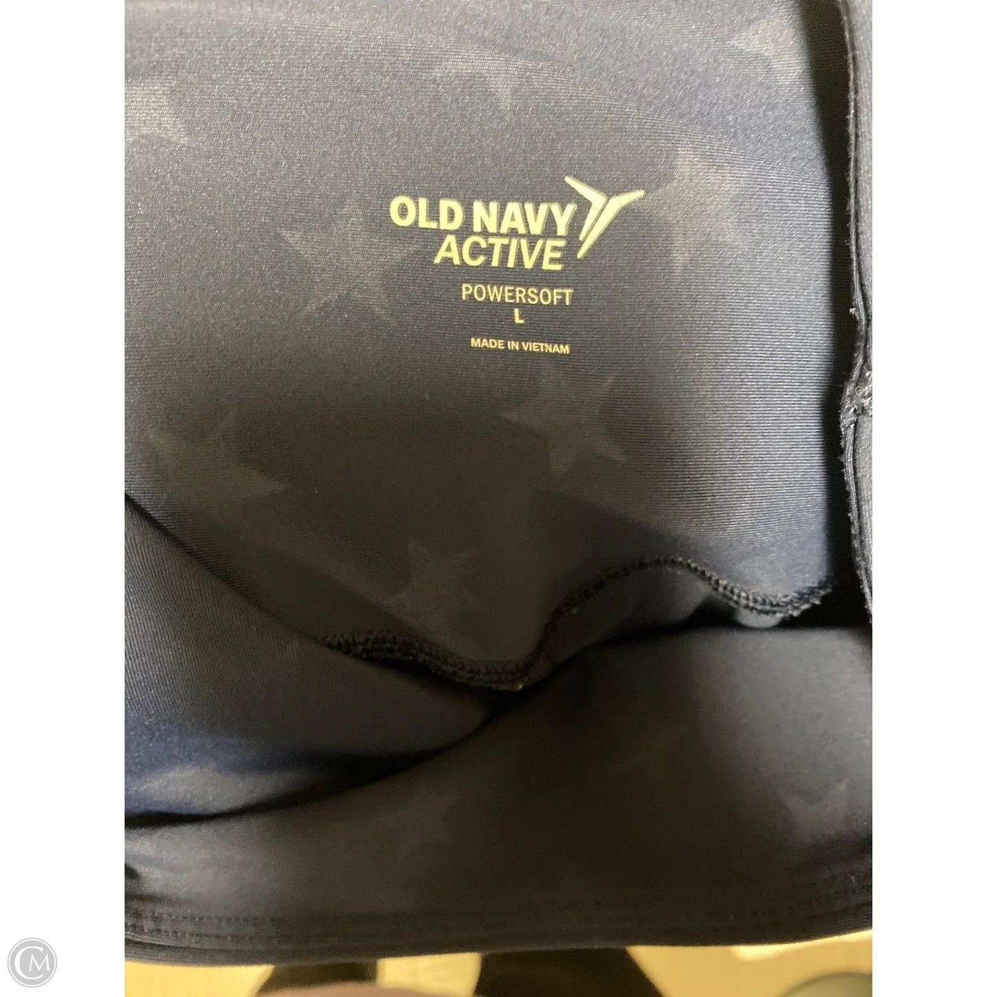 Athletic Leggings By Old Navy In Navy, Size: L