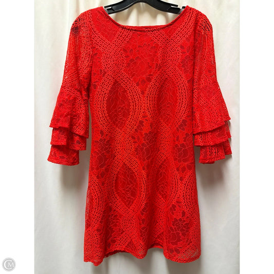 Dress Casual Short By Miami In Red, Size: Xs
