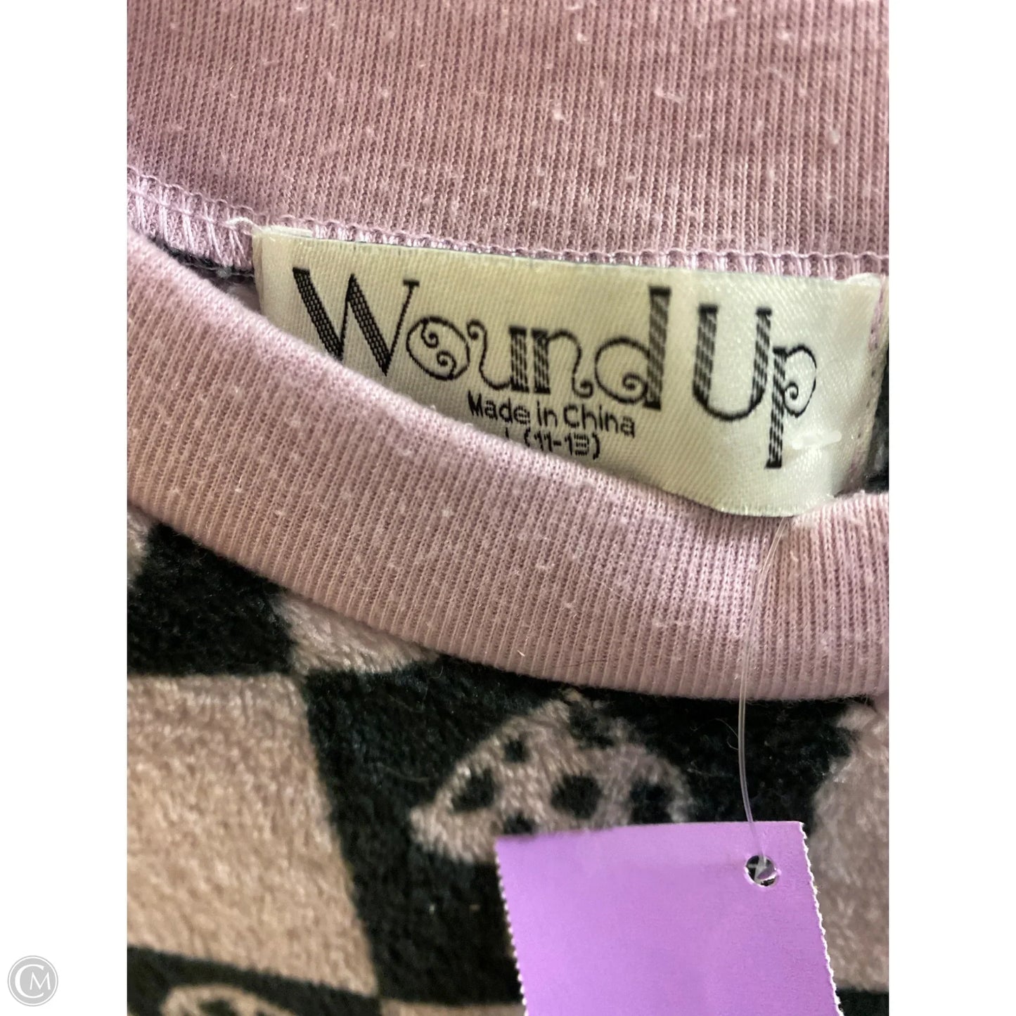 Sweatshirt Crewneck By Clothes Mentor In Purple, Size: L