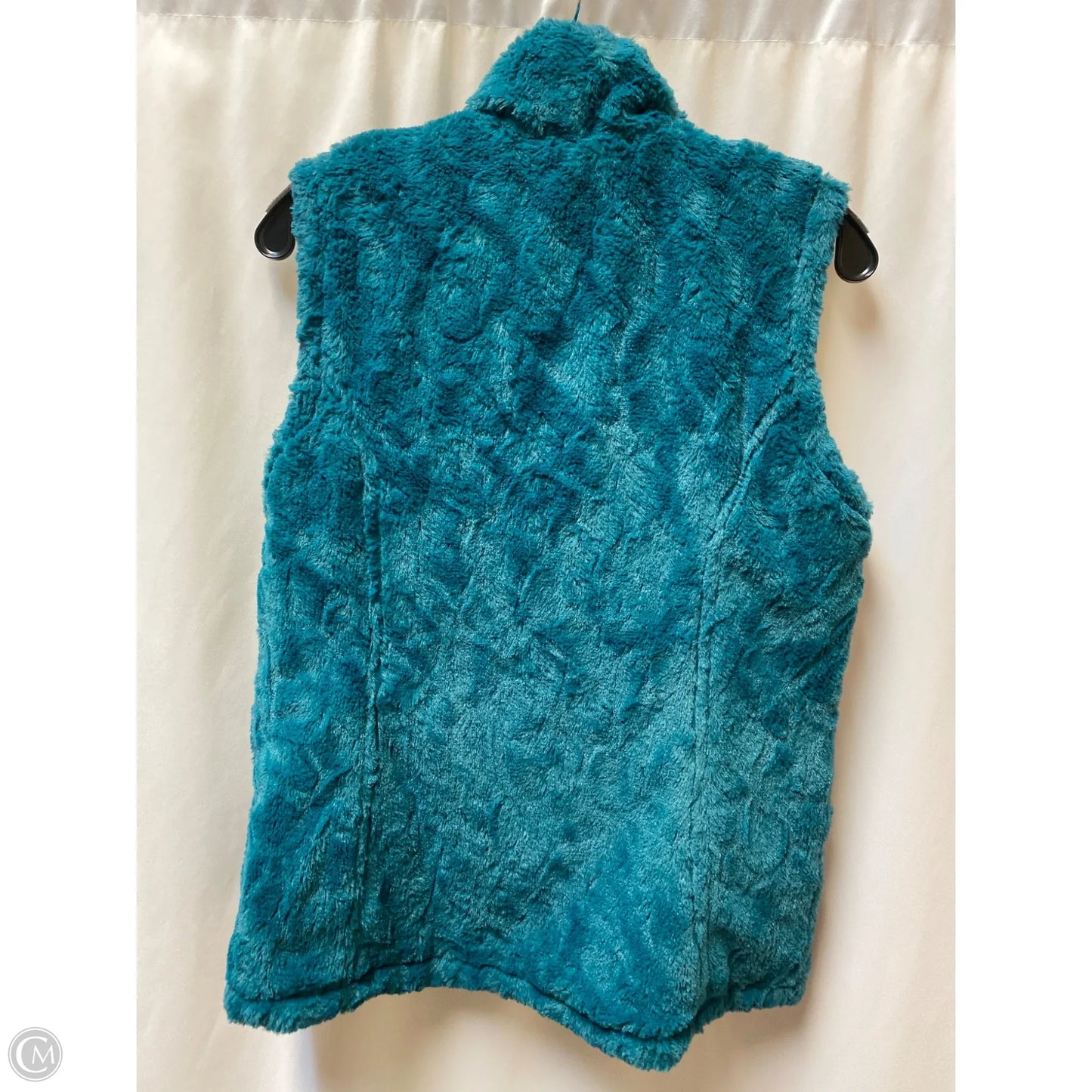 Vest Puffer & Quilted By Free Country In Aqua, Size: S