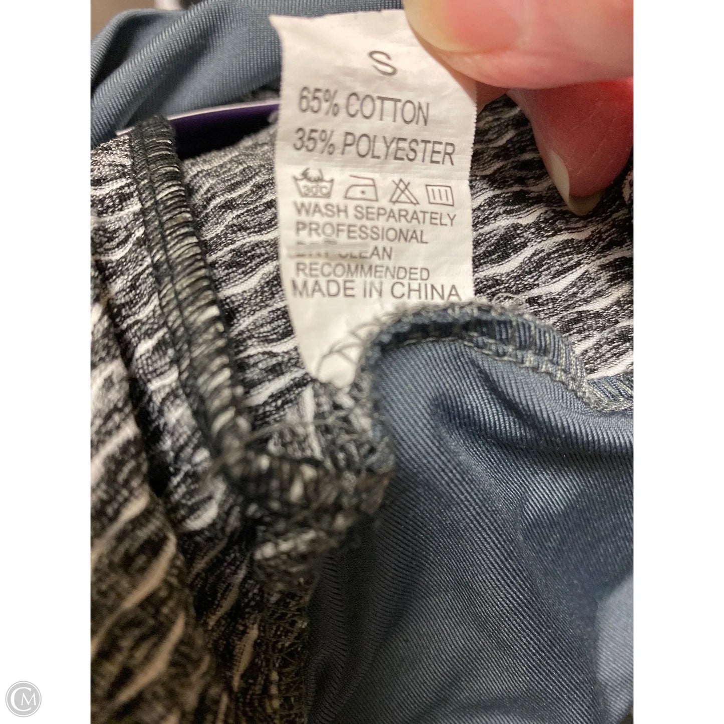 Pants Leggings By Clothes Mentor In Grey, Size: S