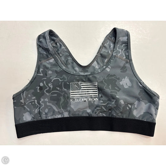 Athletic Bra By Clothes Mentor In Grey, Size: L