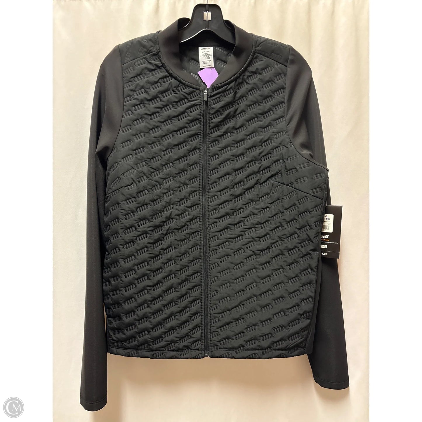 Jacket Utility By Avia In Black, Size: L