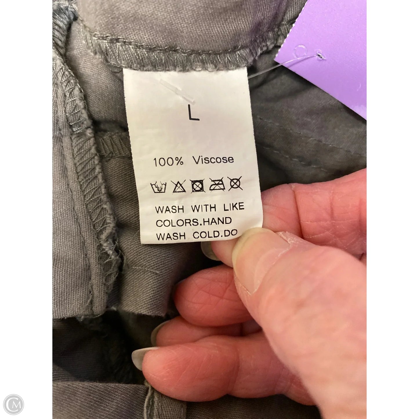 Pants Cargo & Utility By Clothes Mentor In Grey, Size: L