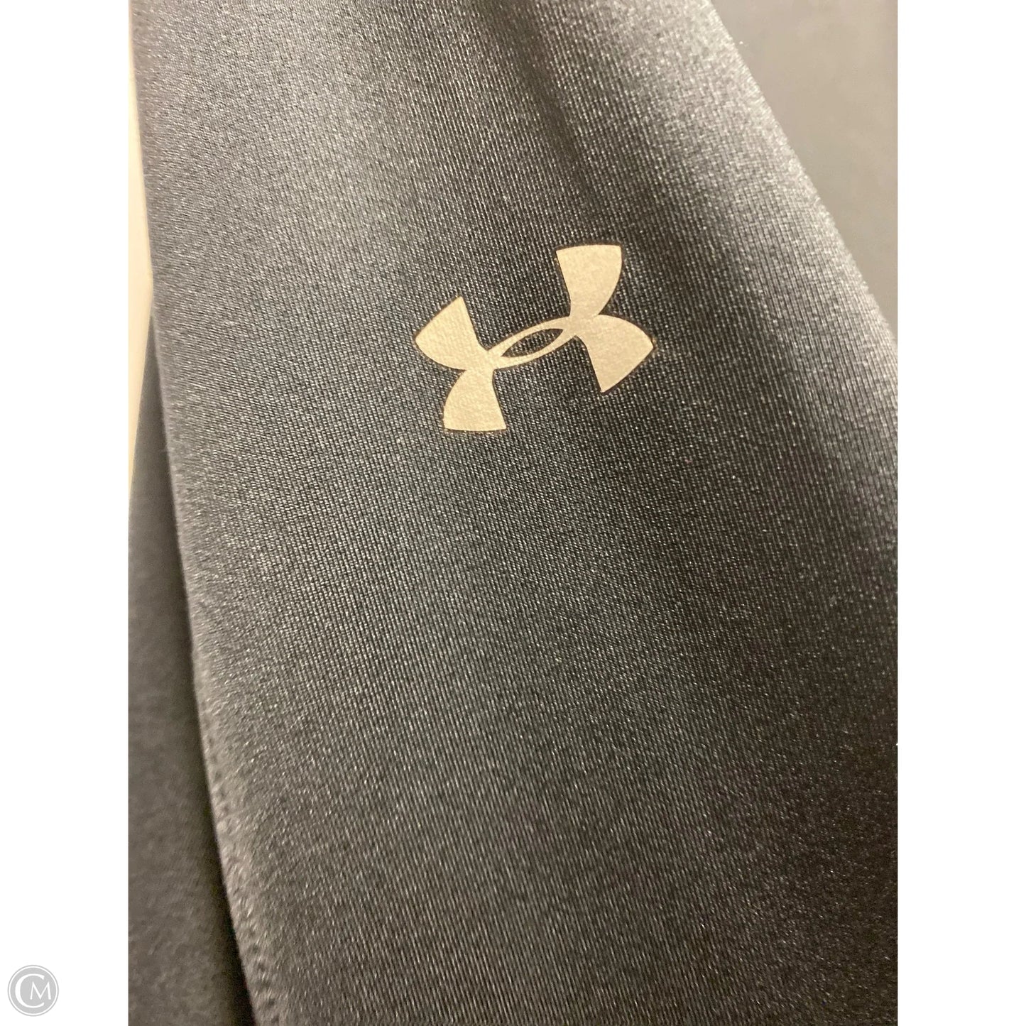 Athletic Jacket By Under Armour In Black, Size: M