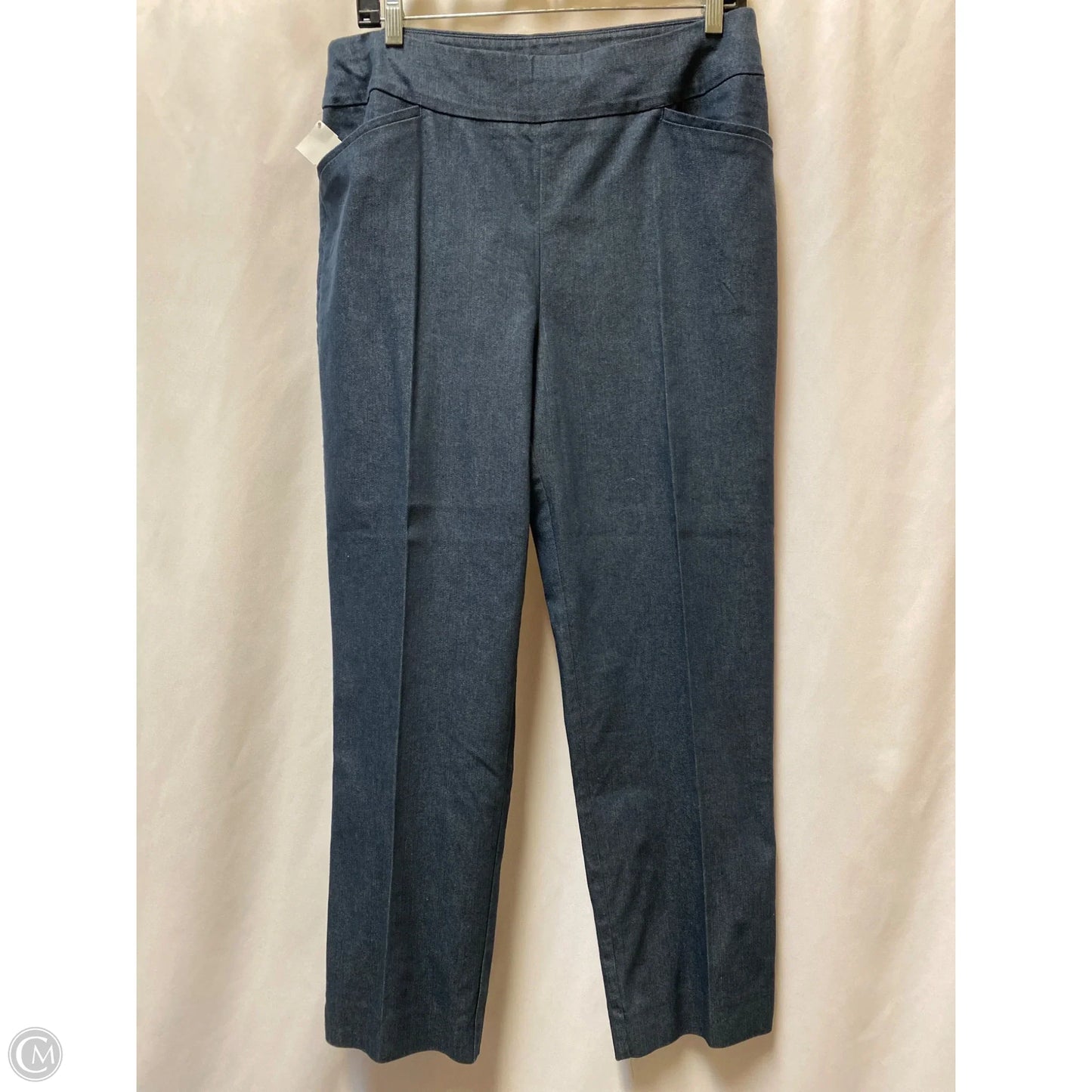 Jeans Straight By Chicos In Blue, Size: M
