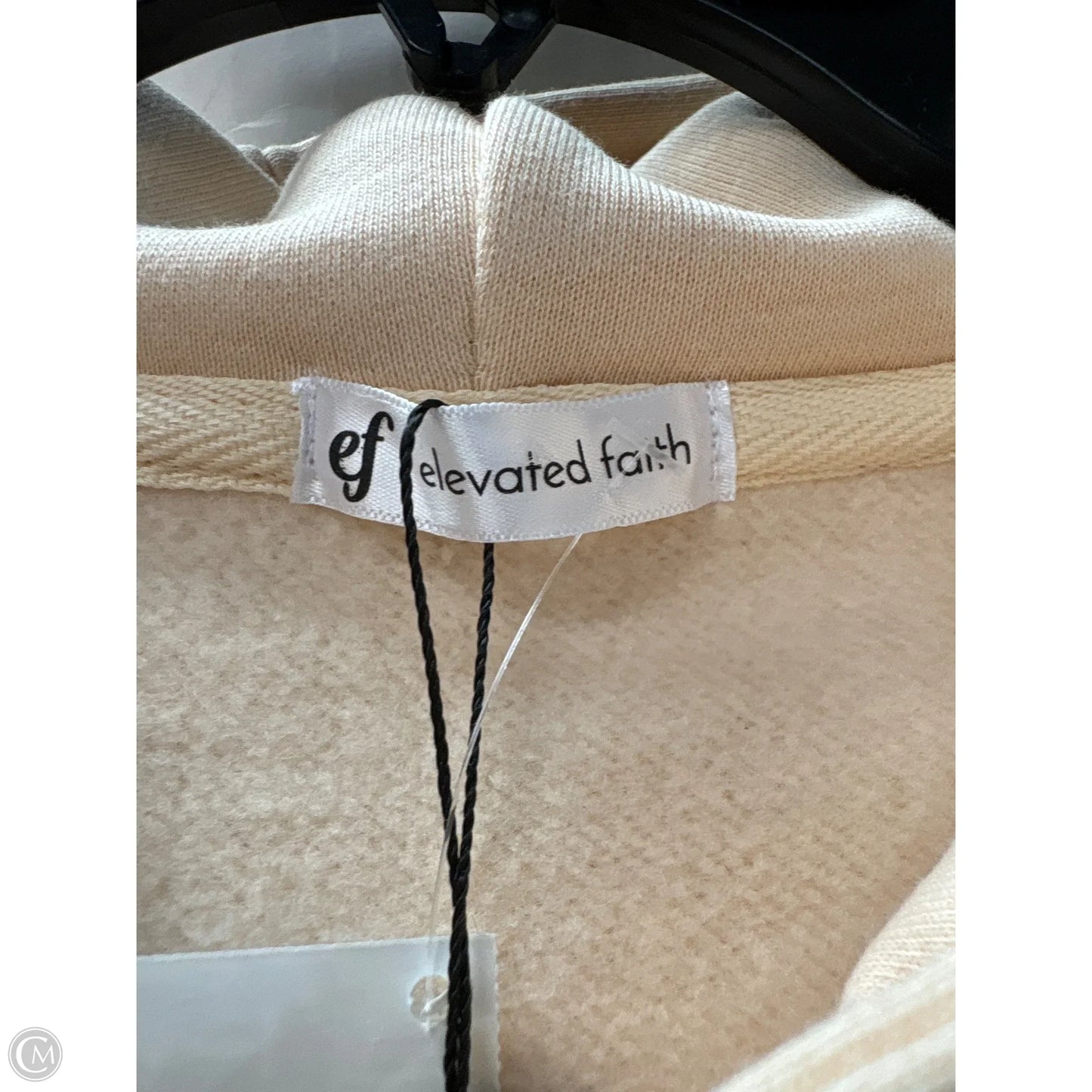 Sweatshirt Hoodie By Clothes Mentor In Yellow, Size: M