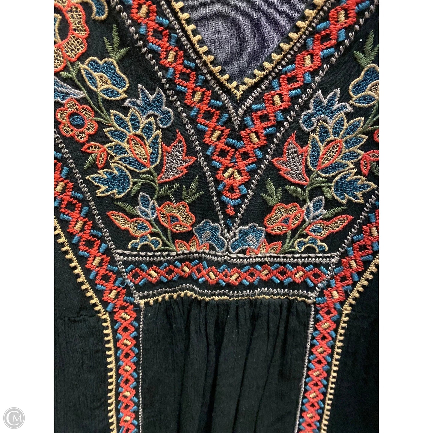 Top Long Sleeve By American Eagle In Black, Size: S