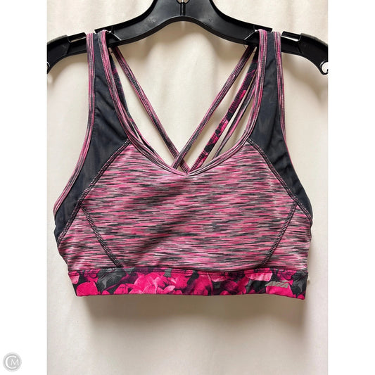 Athletic Bra By Avia In Pink, Size: M