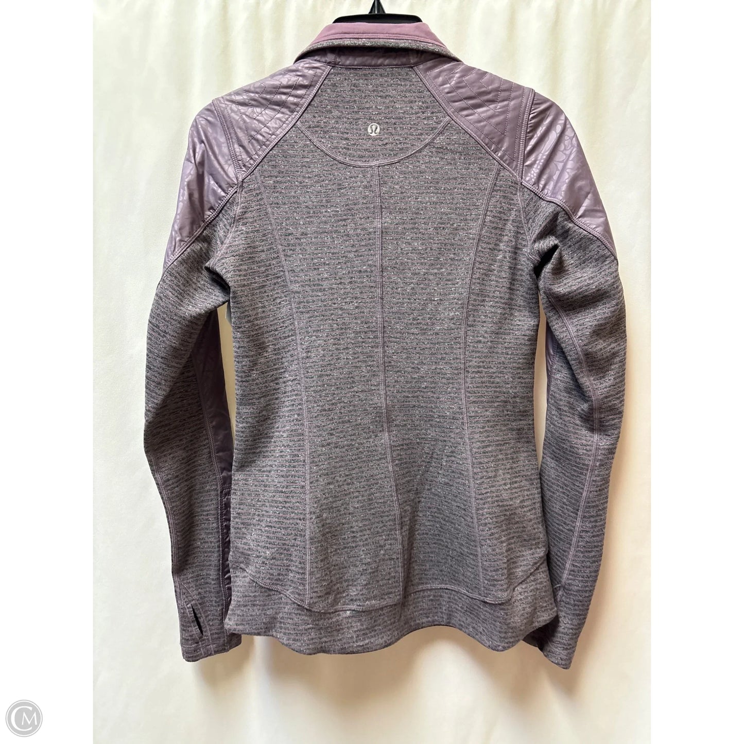 Athletic Jacket By Lululemon In Purple, Size: 2