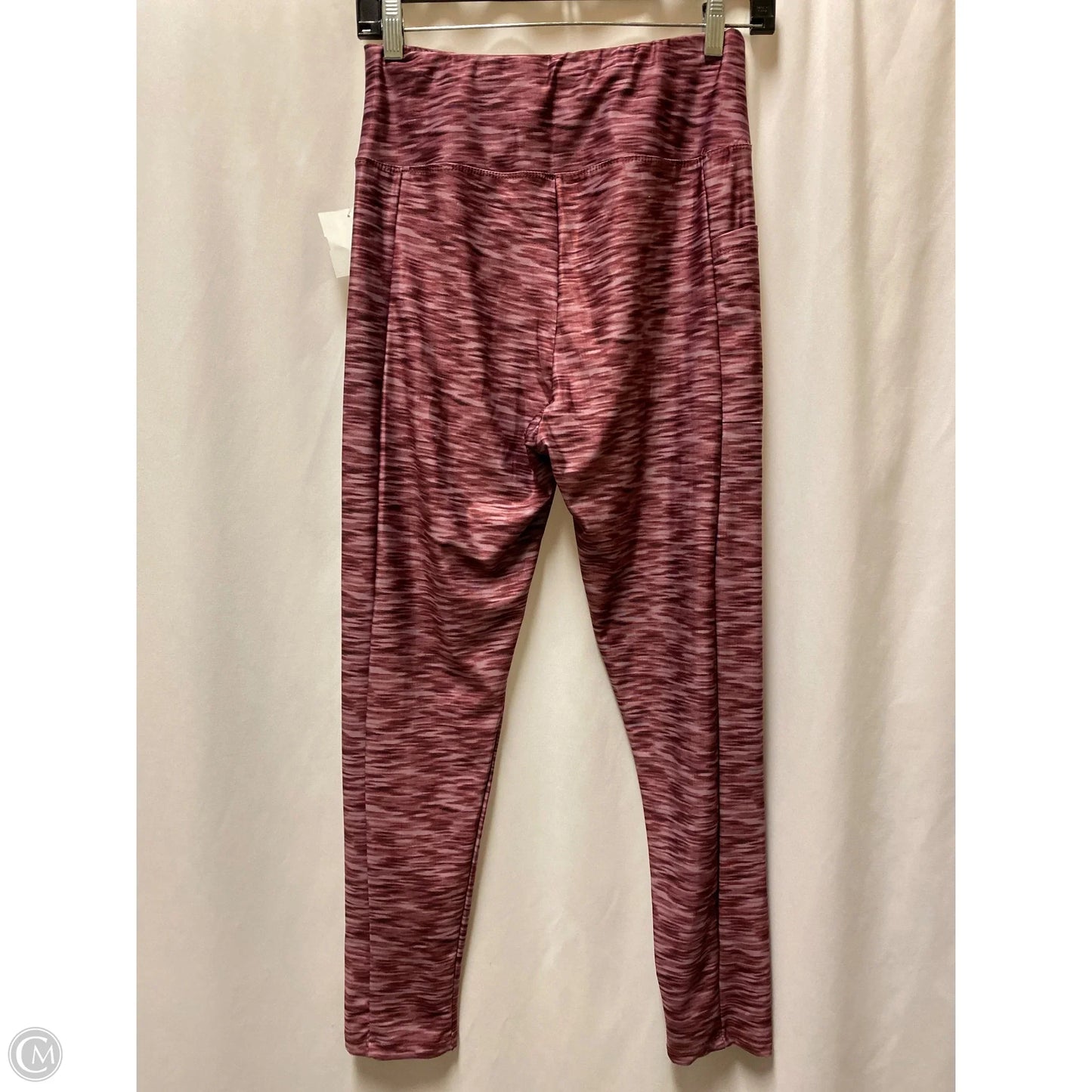 Athletic Leggings By Zone Pro In Pink, Size: M