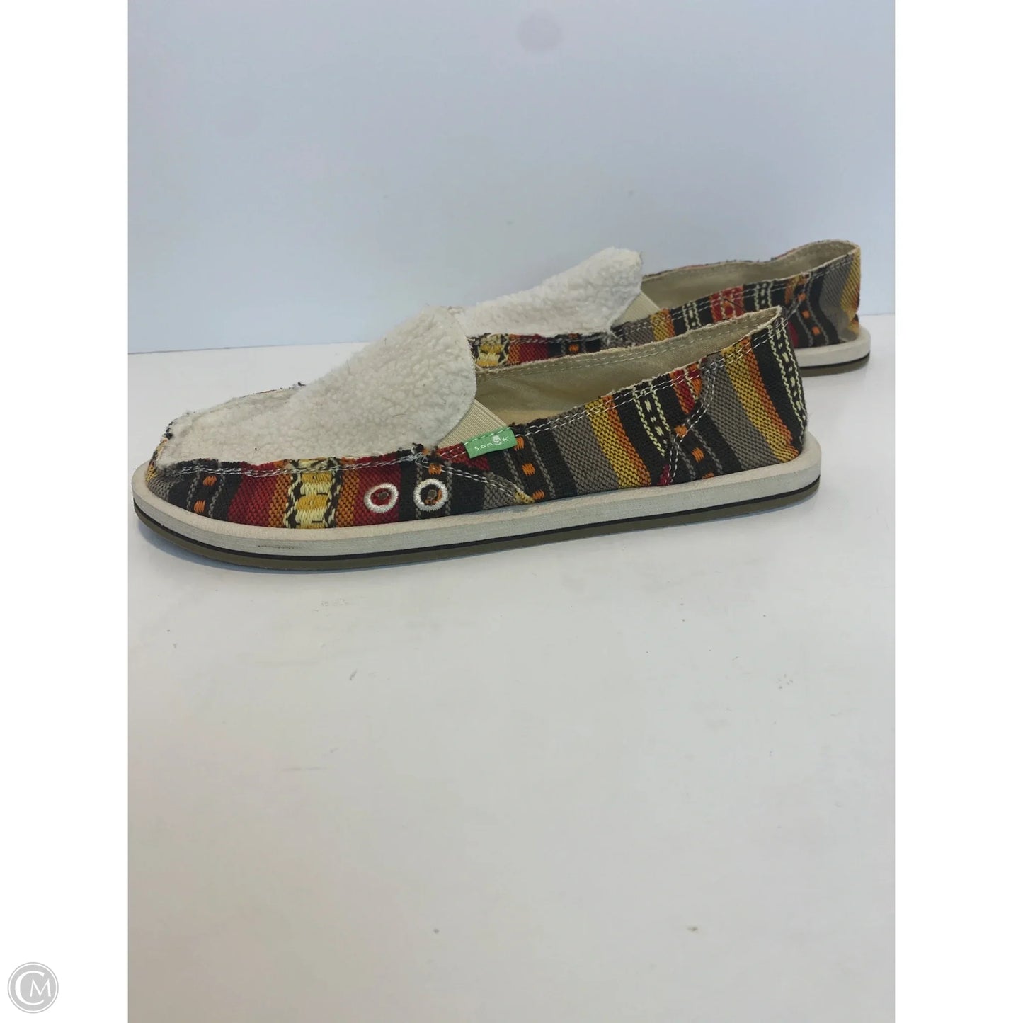 Shoes Flats By Sanuk In White, Size: 8