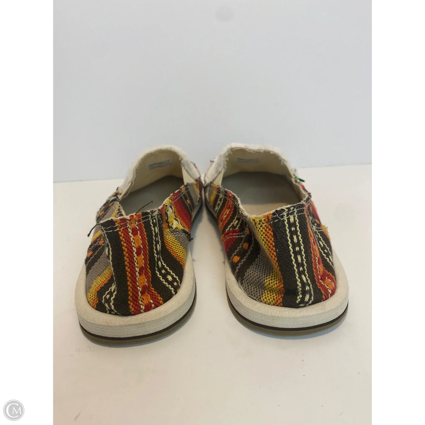 Shoes Flats By Sanuk In White, Size: 8