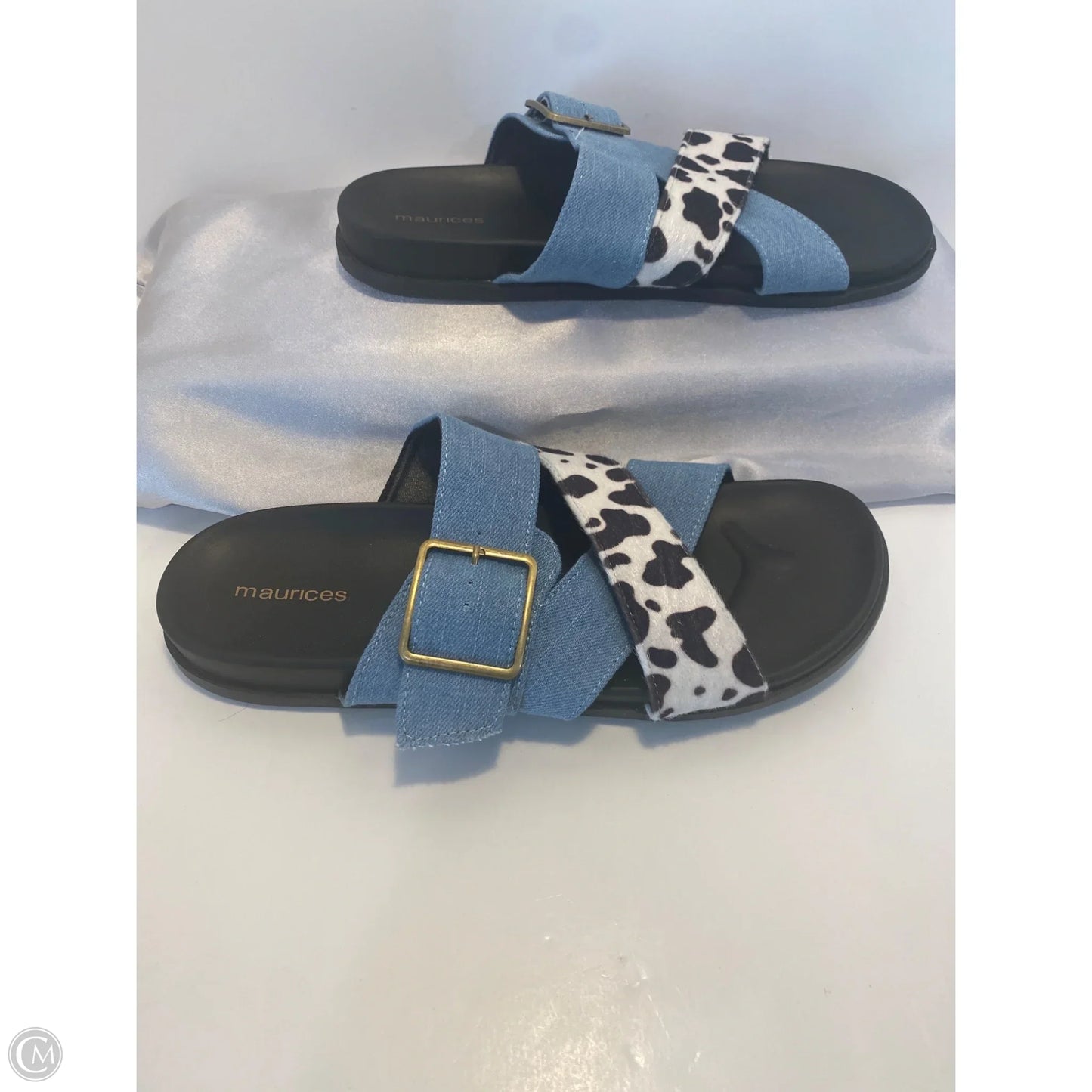 Sandals Flats By Maurices In Blue, Size: 9