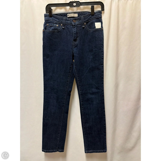 Jeans Skinny By Levis In Blue Denim, Size: 8