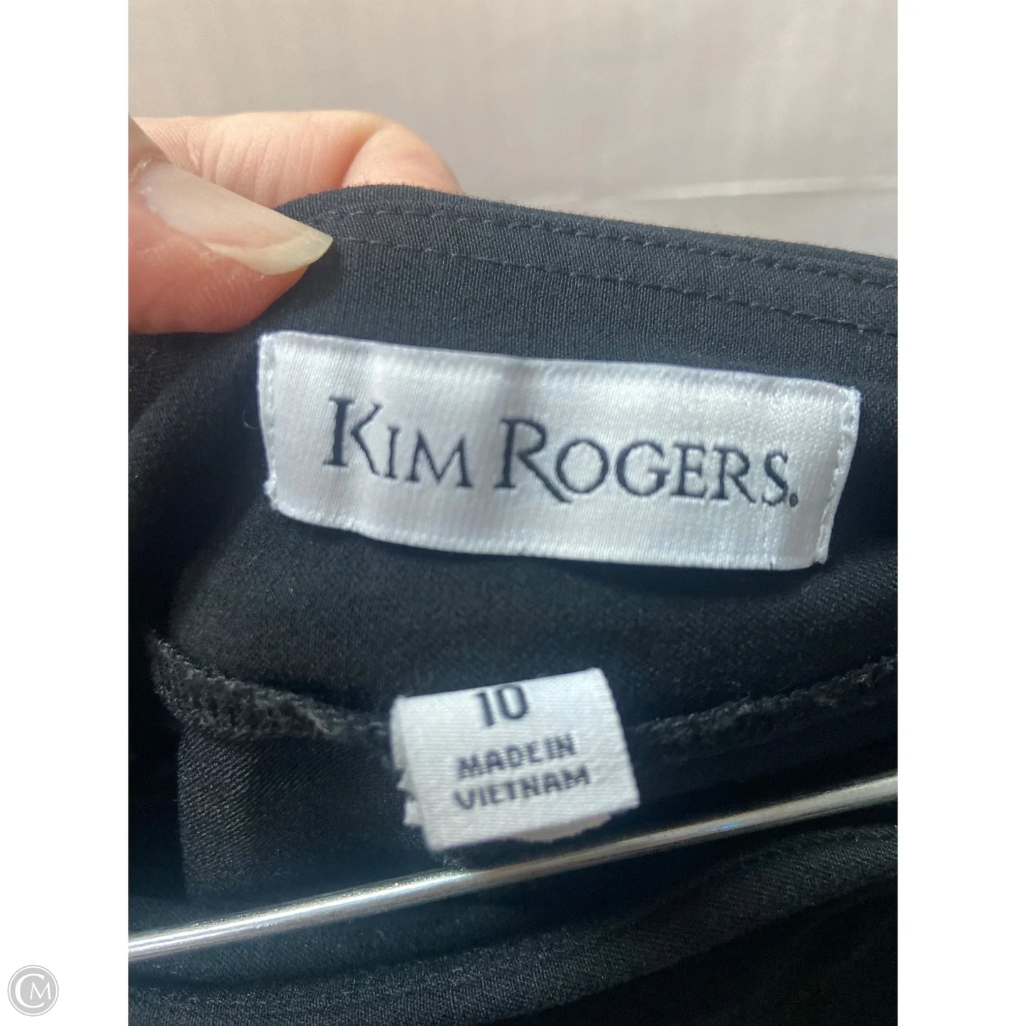 Skort By Kim Rogers In Black, Size: M