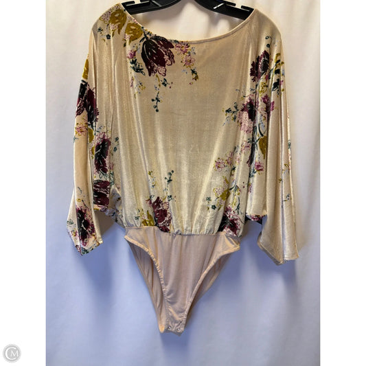 Bodysuit By Free People In Tan, Size: S