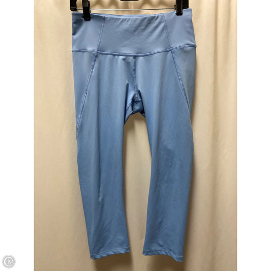 Athletic Capris By Apana In Blue, Size: M