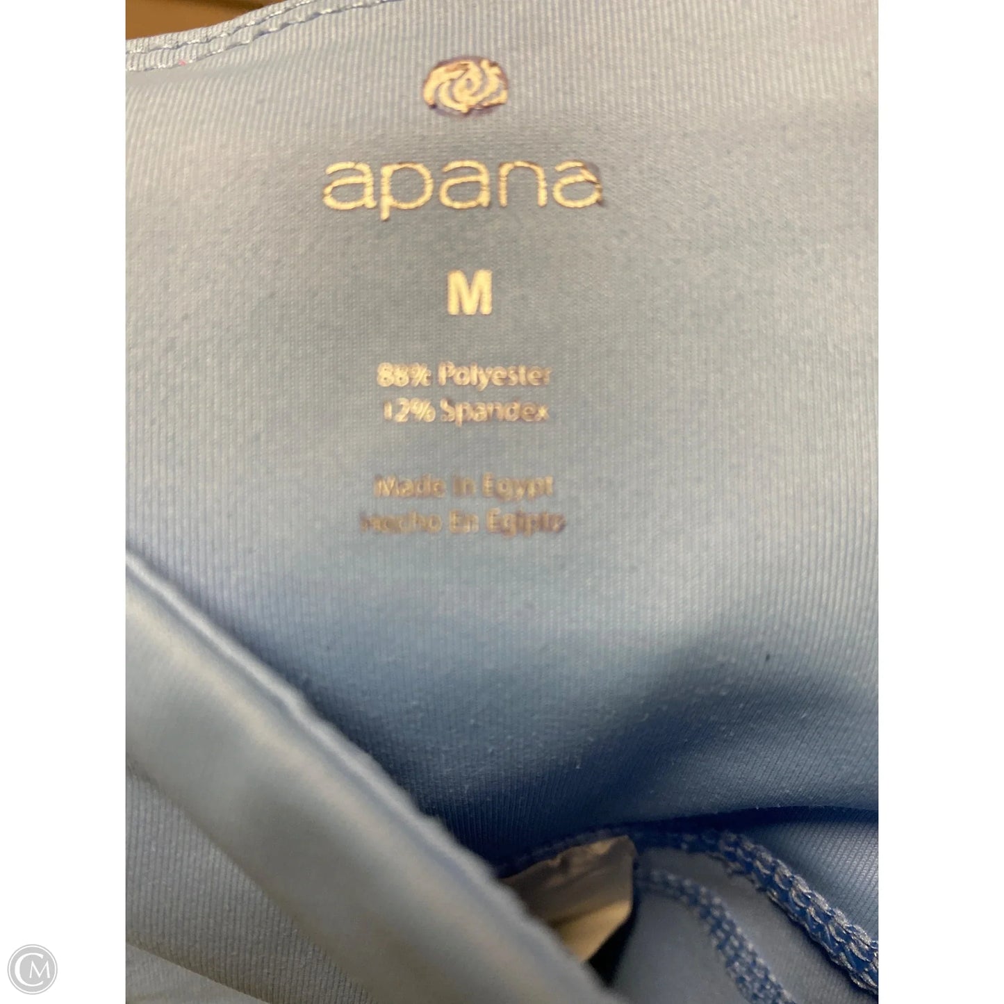 Athletic Capris By Apana In Blue, Size: M