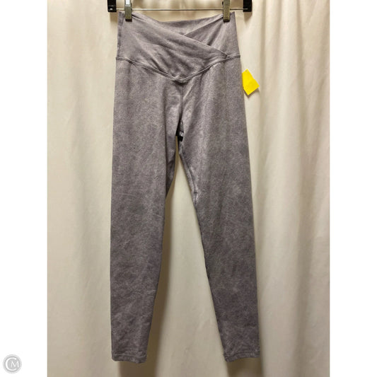 Athletic Leggings By Aerie In Purple, Size: M