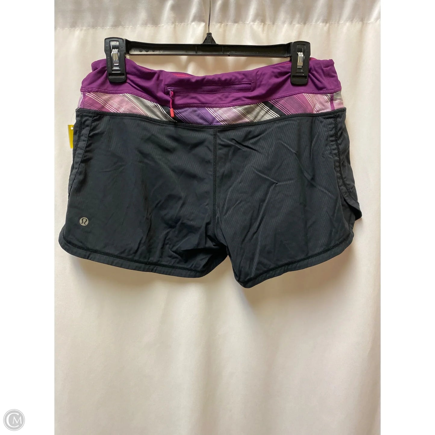 Athletic Shorts By Lululemon In Purple, Size: 8