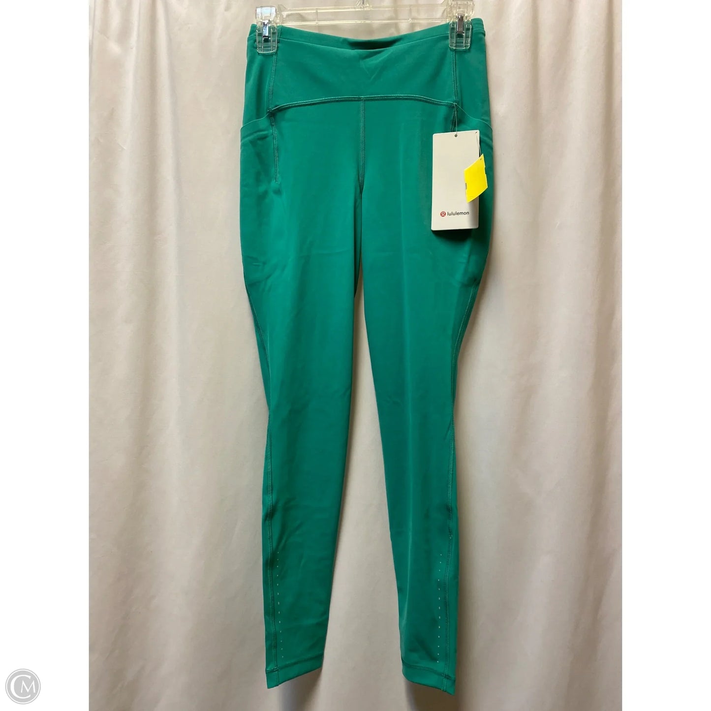 Athletic Leggings By Lululemon In Green, Size: 6